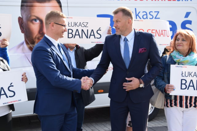 Łukasz Banaś, kandydat w wyborach do Senatu w okręgu obejmującym powiaty częstochowski, kłobucki, lubliniecki i myszkowski, otrzymał dzisiaj poparcie od Krzysztofa Matyjaszczyka.
