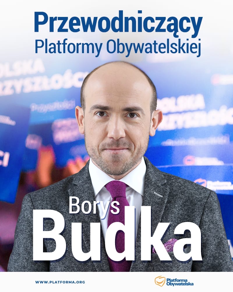 Borys Budka nowym Przewodniczącym Platformy Obywatelskiej.