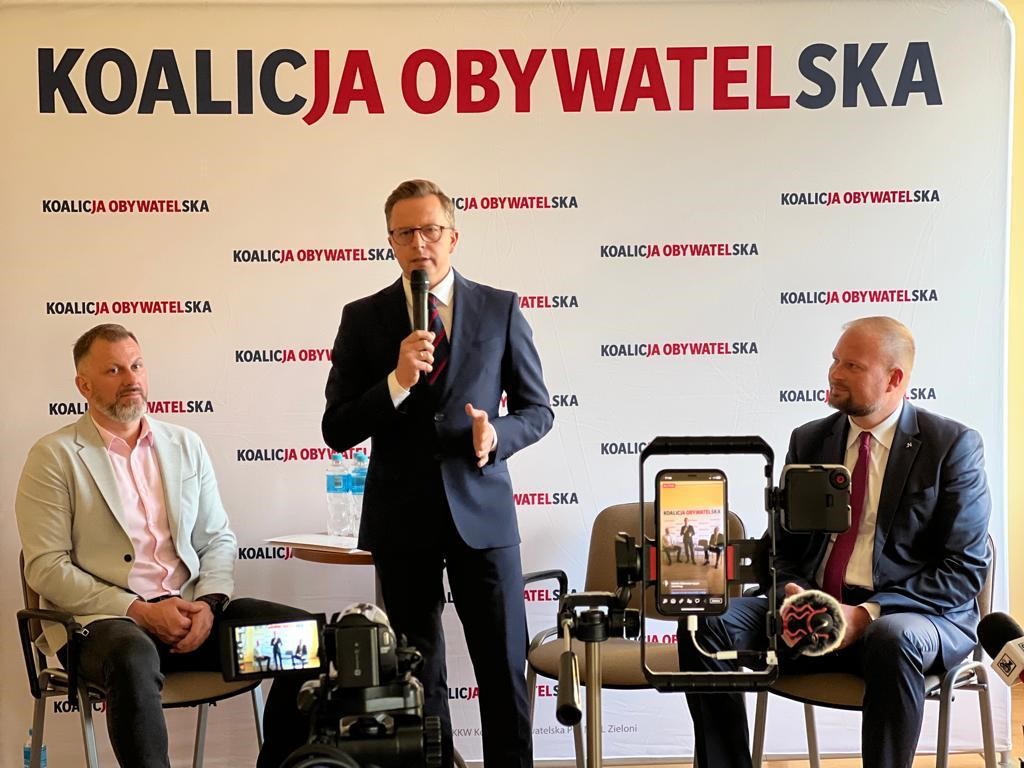 “Klub Obywatelski” Spotkanie z Dariuszem Jońskim i Witoldem Zembaczyńskim