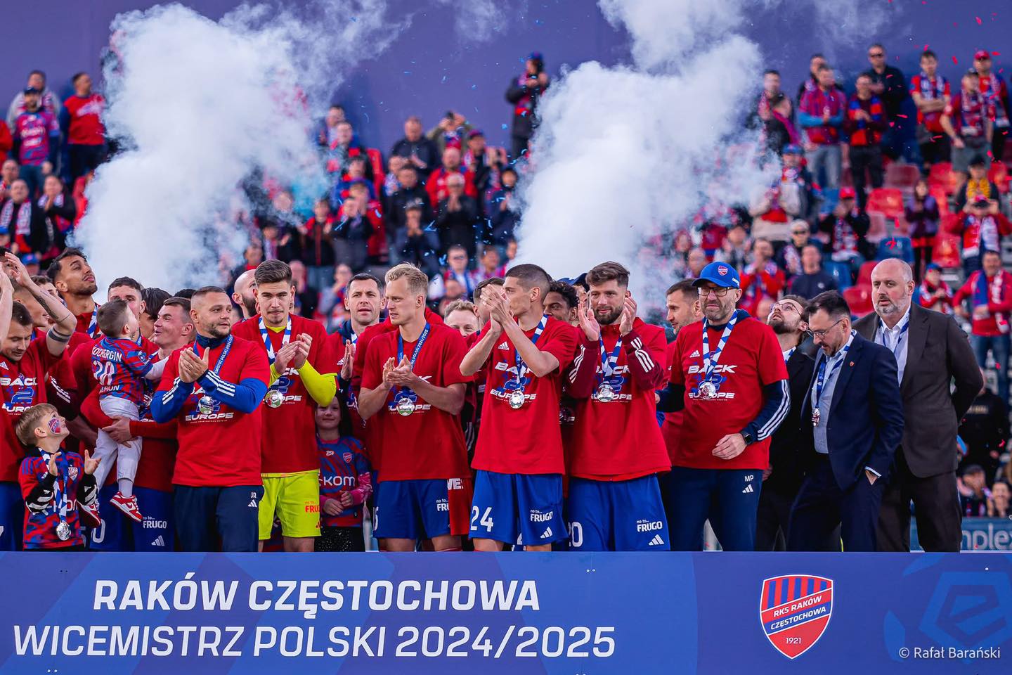 Raków Częstochowa wicemistrzem Polski!